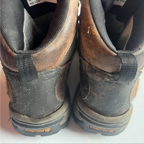 Timberland Brown Genuine Leather Hiking Boots - Picture 10 of 12